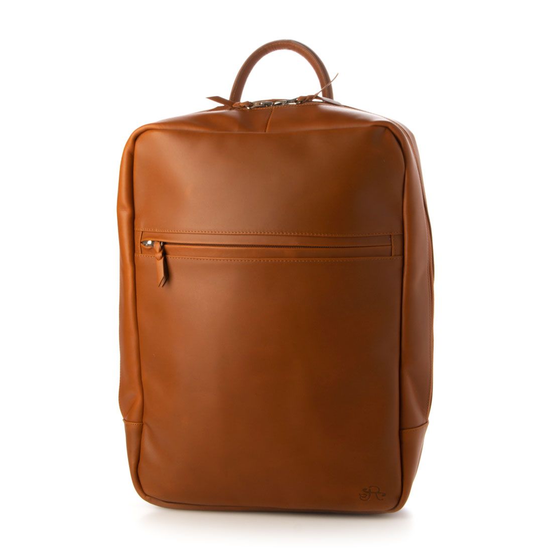 ラフィネ Raffine Raffine オイルレザーバックパック,BROWN/BEIGE