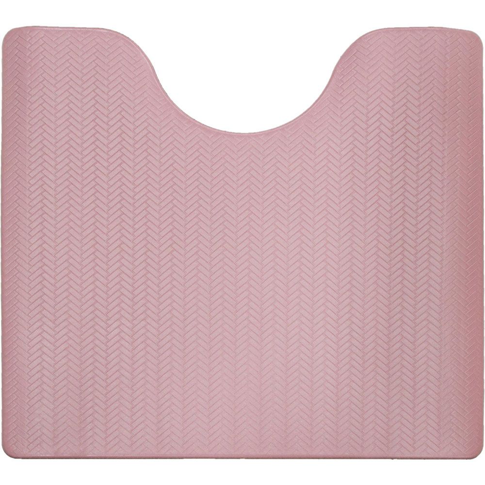 ヨコズナクリエーション YOKOZUNA CREATION ズボラ 拭けるトイレマット,PINK