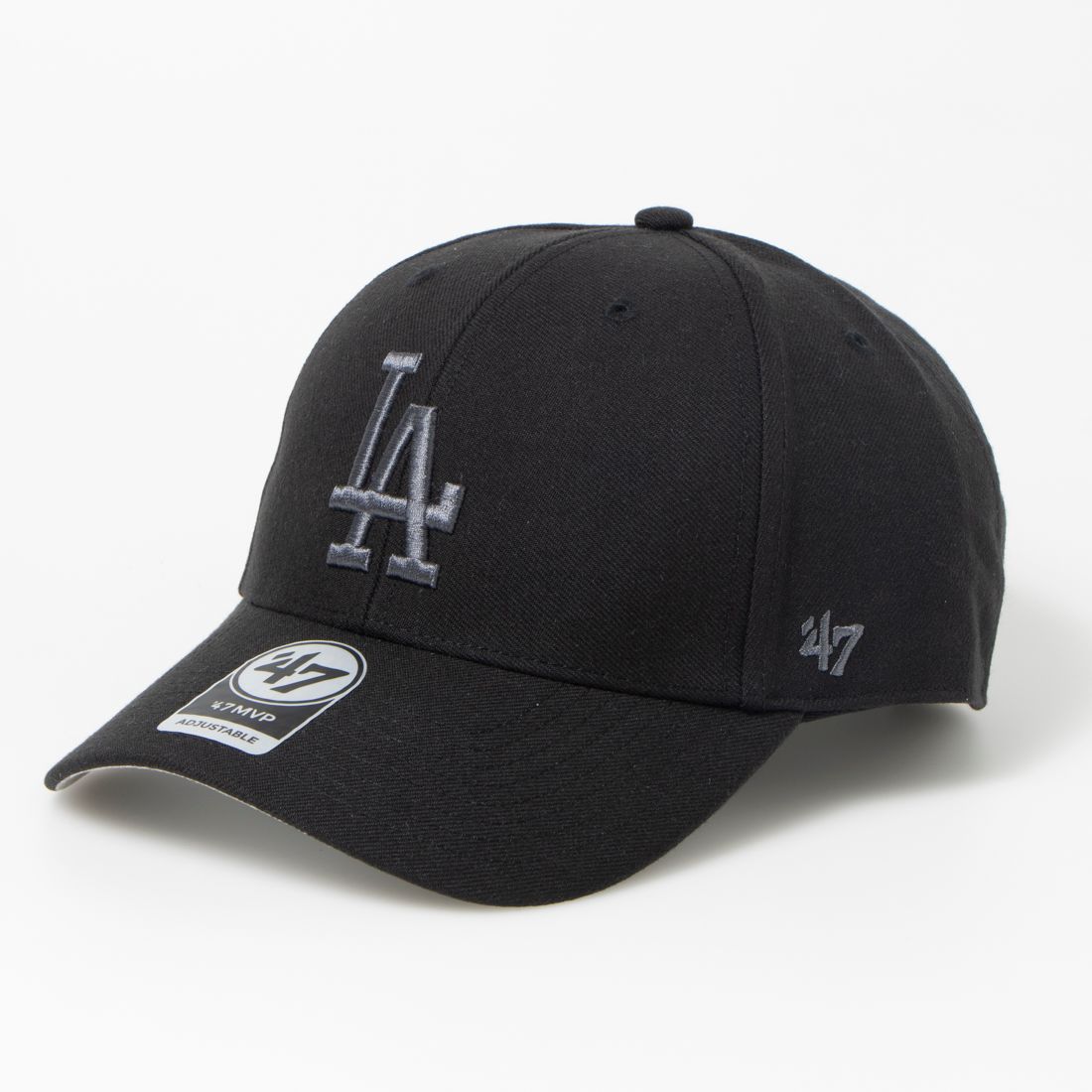 フォーティーセブン 47 キャップ MVP12WBV 帽子 ドジャース LA メンズ レディース 47BRAND DODGERS MVP,ブラックxチャコール