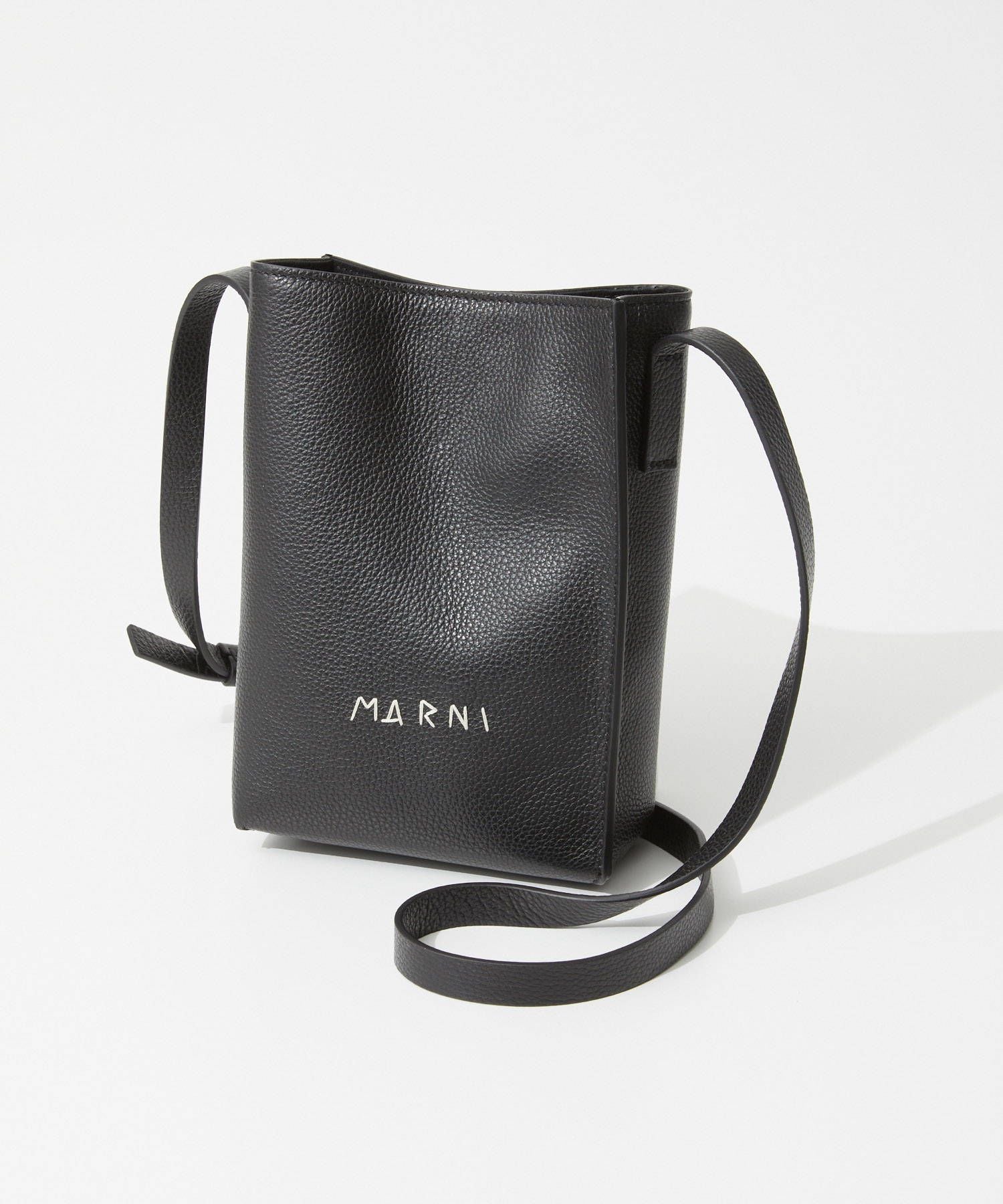 マルニ MARNI SBMP0084U3 P6533 ショルダーバッグ MUSEO MENDING CROSSBODY レディース バッグ ミニバッグ 肩掛け,ブラック