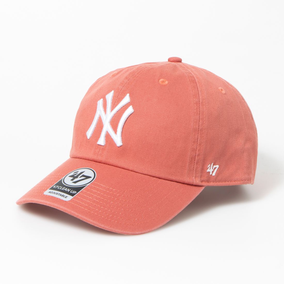 フォーティーセブン 47 キャップ 帽子 RGW17GWS ヤンキース ワンサイズ 男女兼用 柔らか クリーンナップ BRAND YANKEES CLEAN UP,アイランドレッド