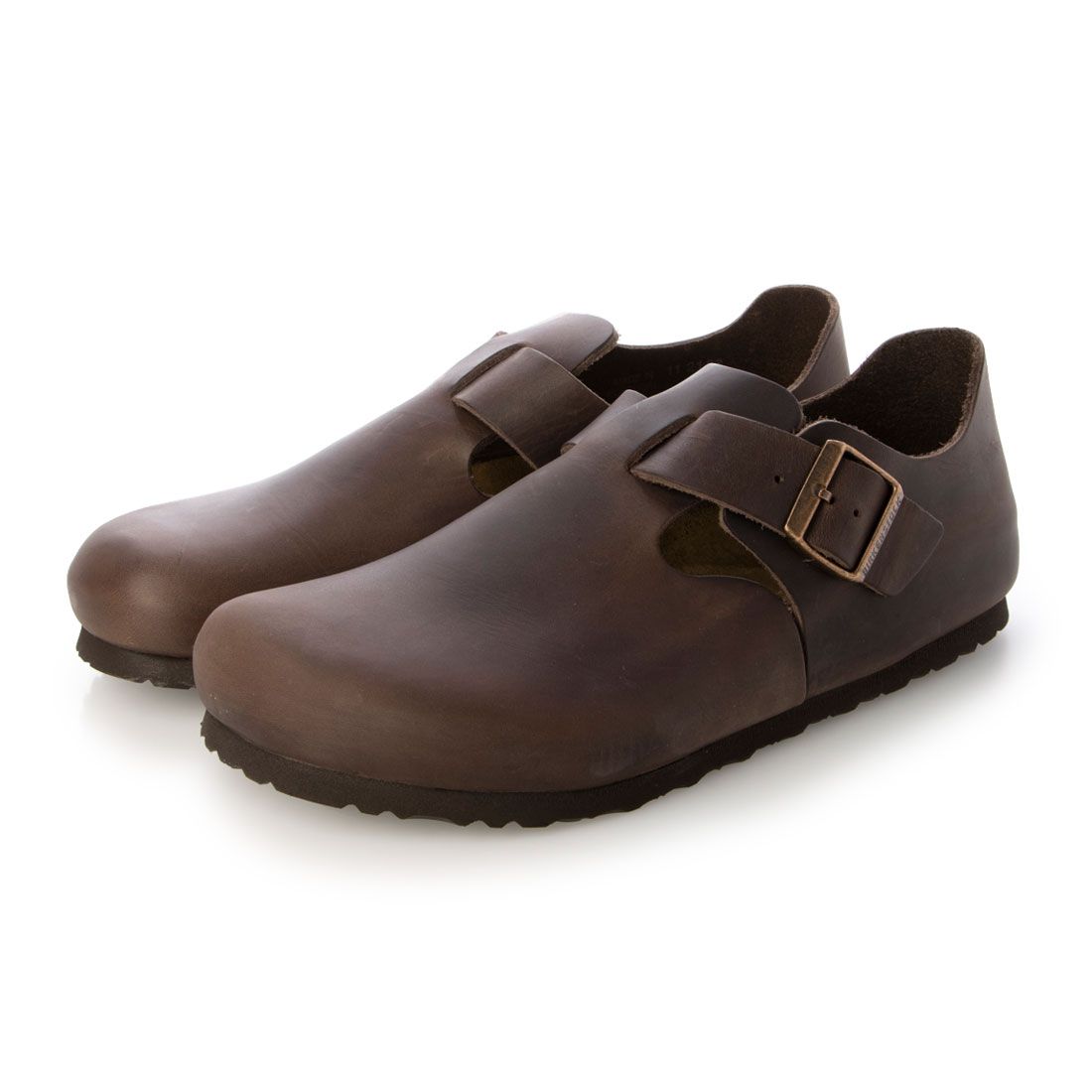 BIRKENSTOCK London Natural Leather Oiled [Narrow Width] Unisex