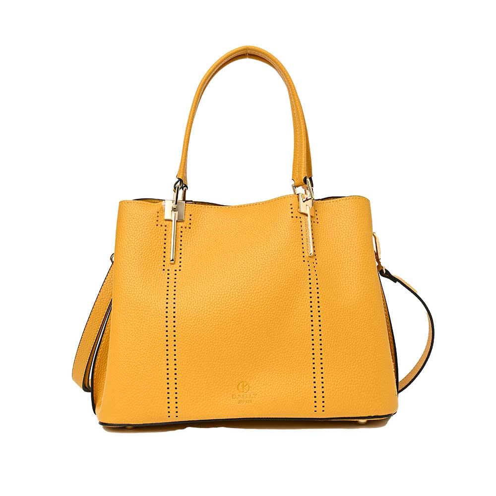 D.KELLYのトートバッグ D.KELLY Tote Bag Punching Design Tote Soft Material Rich Color Variati