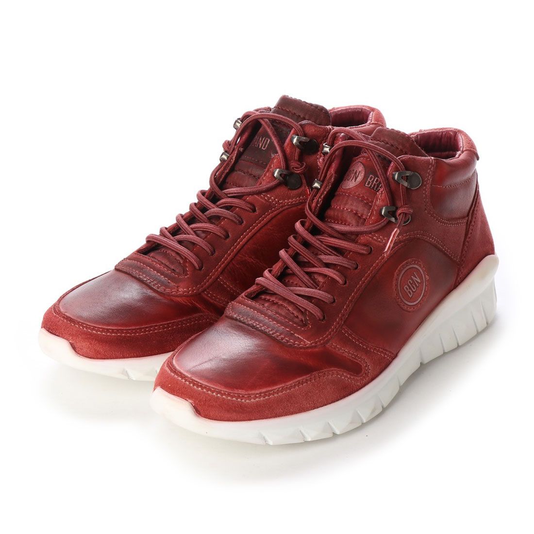 ヨーロッパコンフォートシューズ EU Comfort Shoes BCN ハイカットスニーカー,ワイン