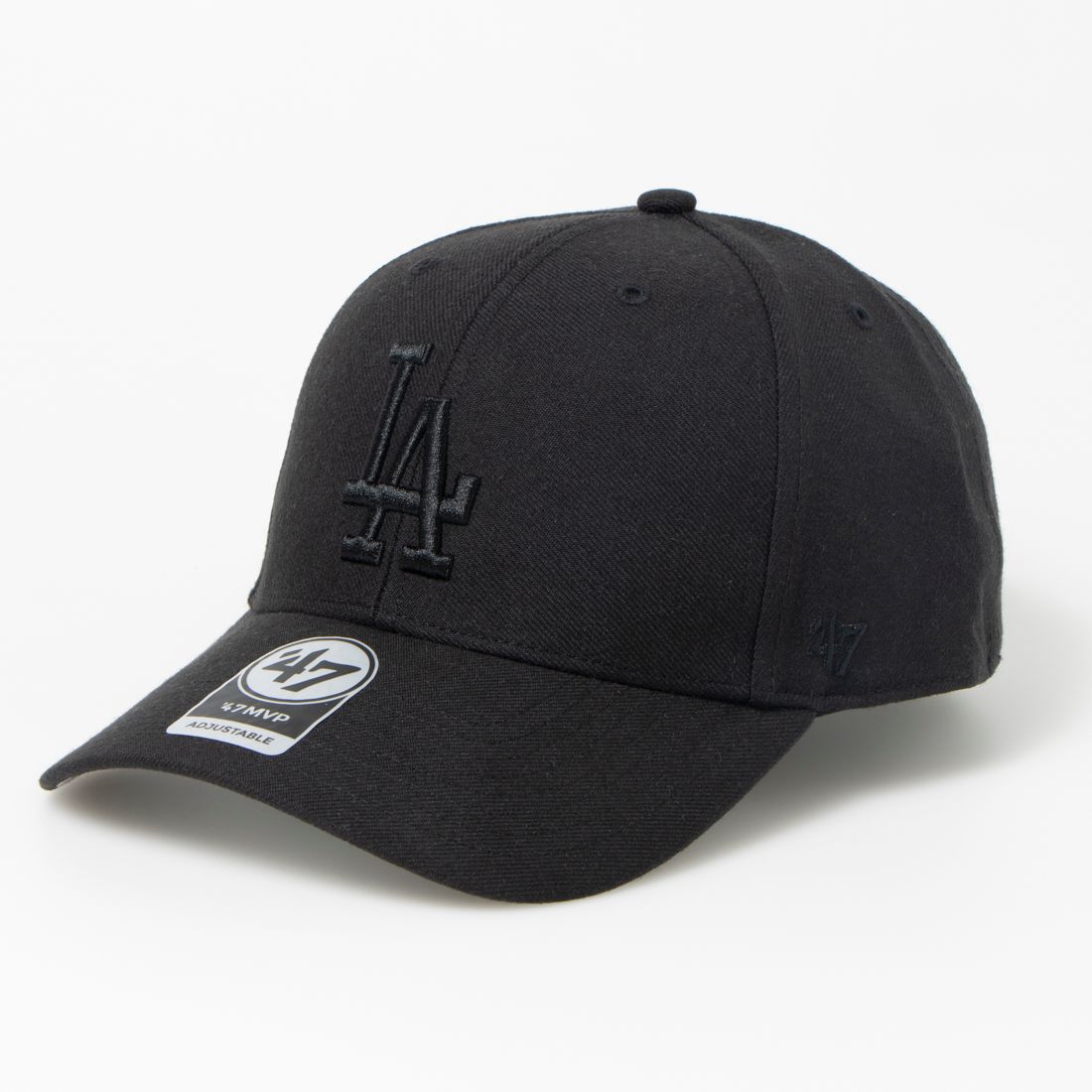 フォーティーセブン 47 キャップ MVP12WBV 帽子 ドジャース LA メンズ レディース 47BRAND DODGERS MVP,ブラックxブラック