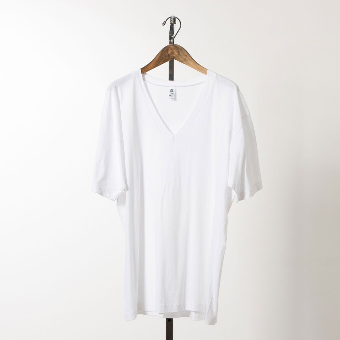 ロサンゼルスアパレル LOS ANGELES APPAREL FINE JERSEY V-NECK T-SHIRT