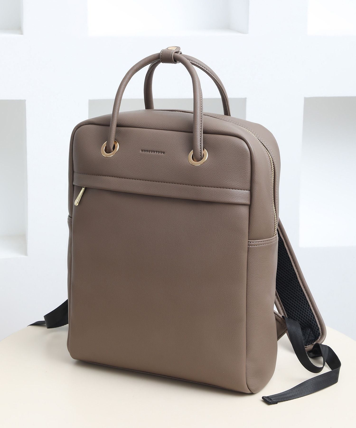 マーキュリーデュオ MERCURYDUO メタルアイレット ラージリュック,OAK
