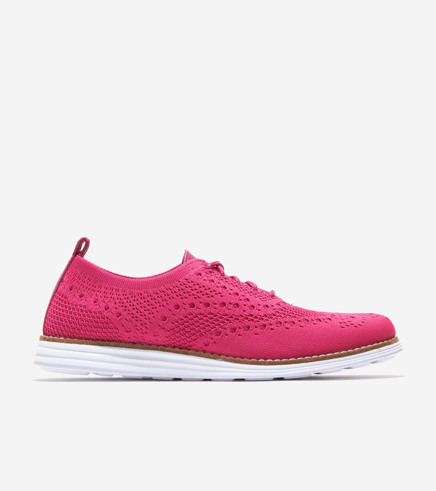 コール ハーン COLE HAAN オリジナルグランド スティッチライト ウィング オックスフォード womens （フューシャ） フューシャ