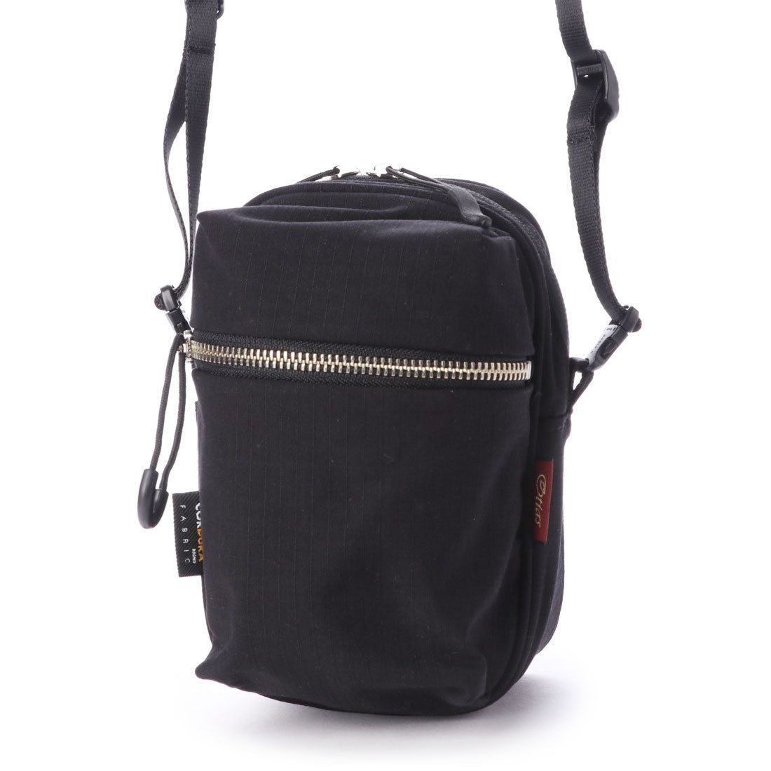オティアス Otias 【日本製】CORDURA FABRIC ナイロン ショルダーバッグ,BK