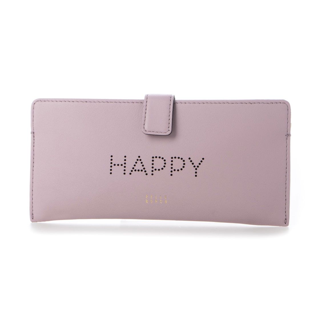 ペレボルサ PELLE BORSA スリムウォレット,ライラック