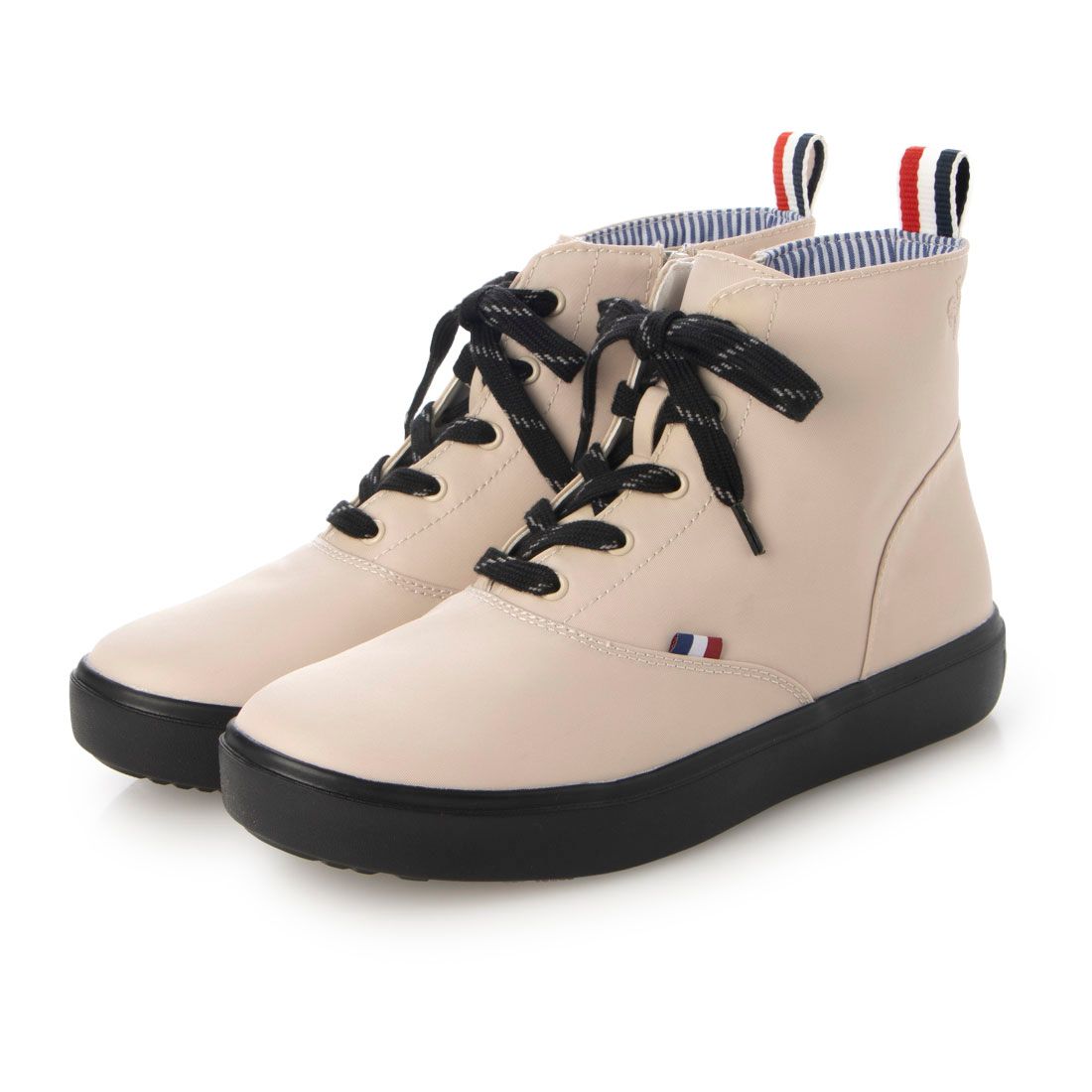 ルコックスポルティフ le coq sportif レディース スニーカー 【レインシューズ】 防水 LCS テルナ III MID R,ベージュ