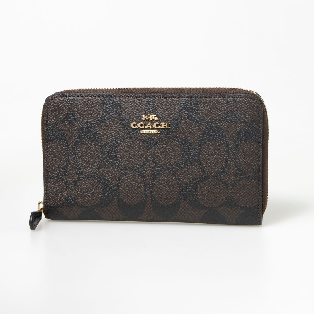 コーチ COACH ラウンドファスナー中 長財布