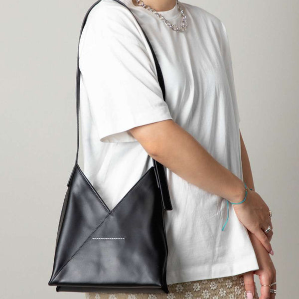 MAISON MARGIELA｜SHOULDER BAGS (SB1WG0019 P4300 T8013) Maison Margiela Shoulder bag with 'Glam Slam' logo | Women's