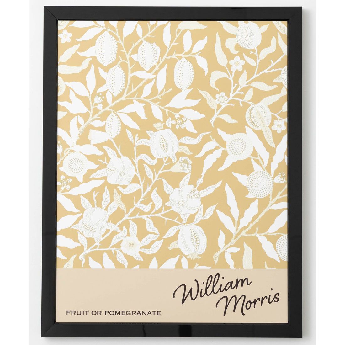 Emonique William Morris design giclee print with frame