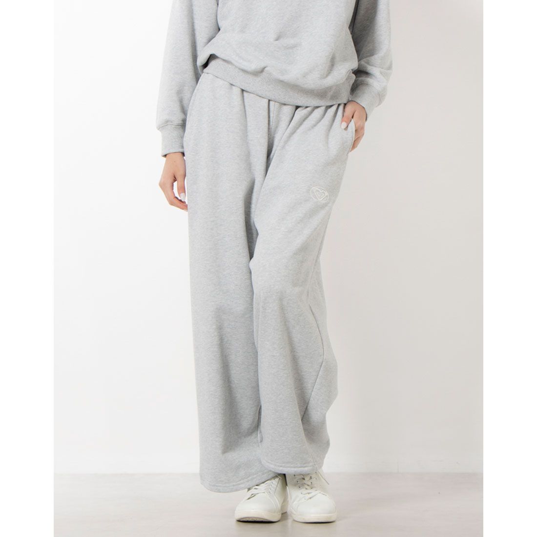 ロキシー ROXY PLANET RING PANTS,グレー