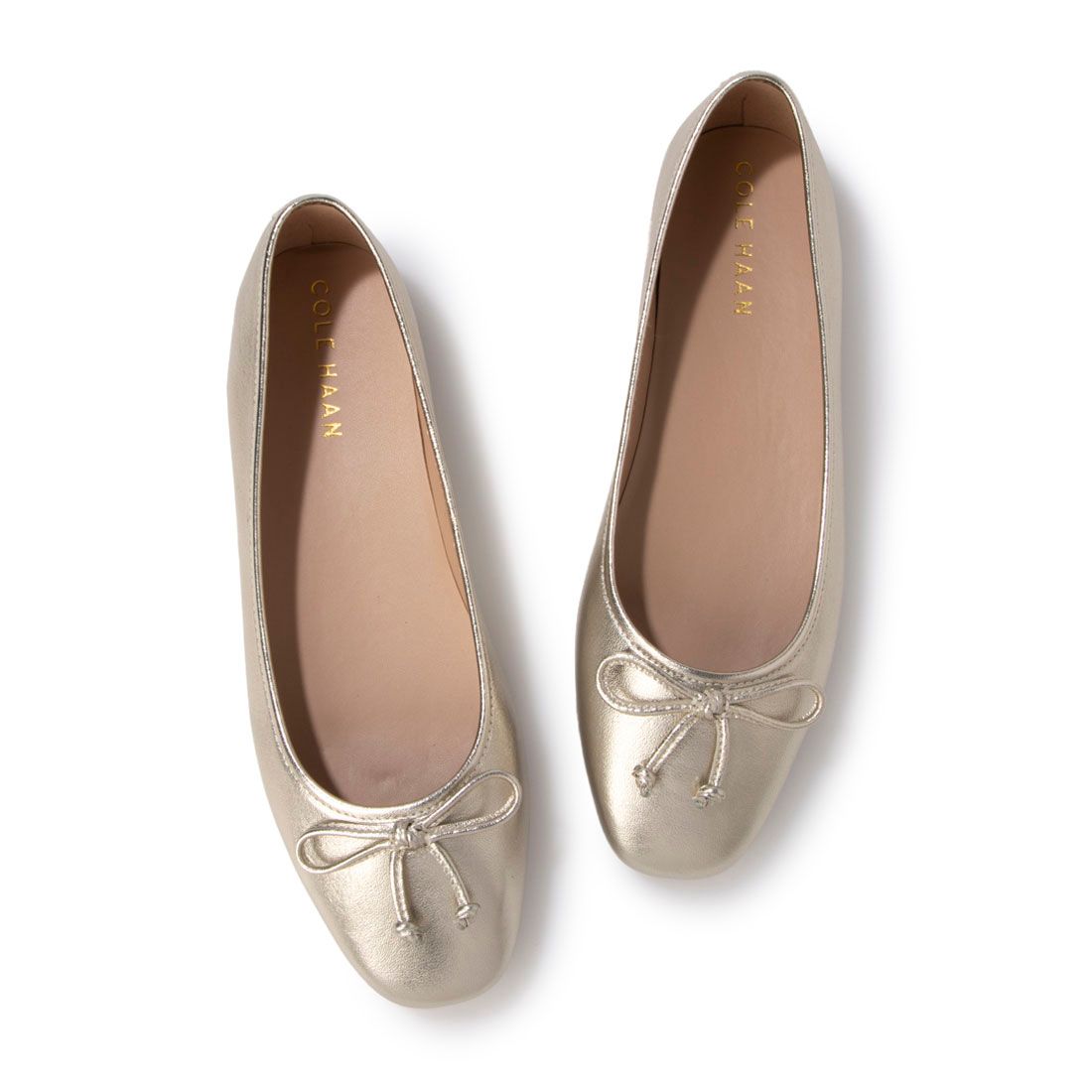 コール ハーン COLE HAAN ヤラ ソフト バレエ womens,ソフトゴールド レザー
