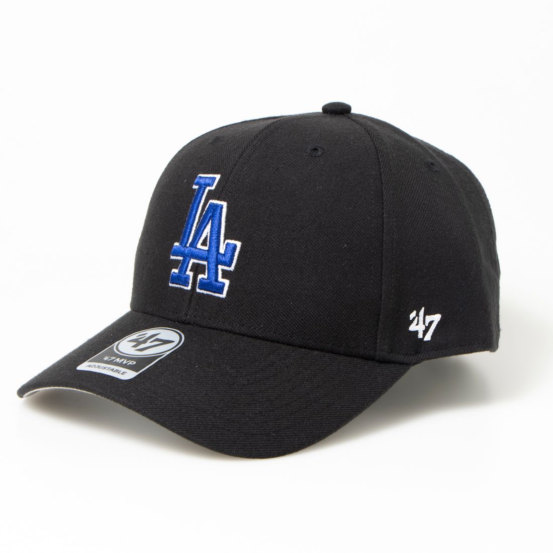 フォーティーセブン 47 キャップ MVP12WBV 帽子 ドジャース LA メンズ レディース 47BRAND DODGERS MVP,ブラックxロイヤル