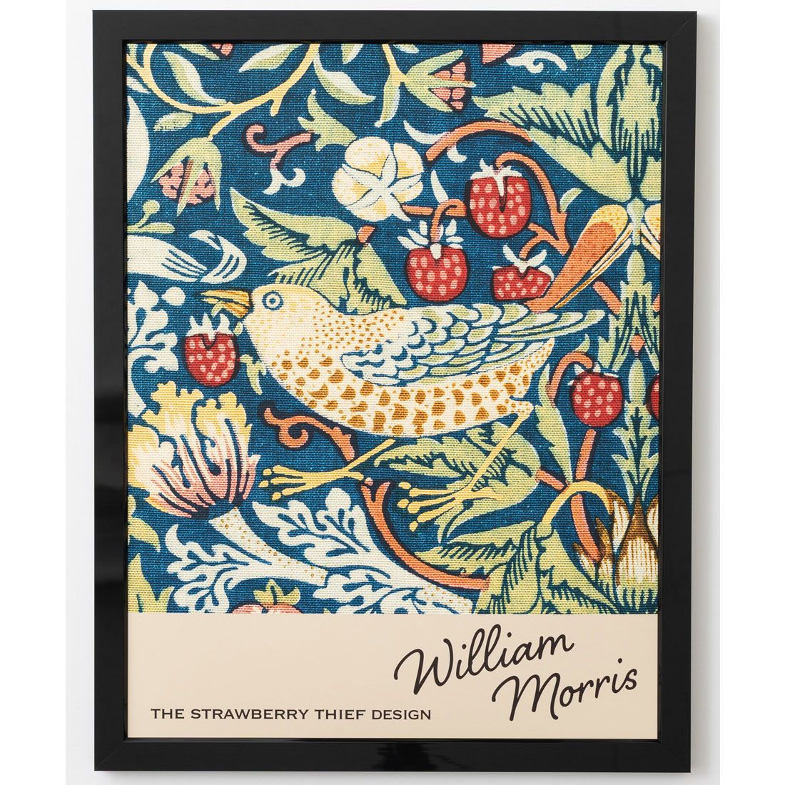 Emonique William Morris design giclee print with frame