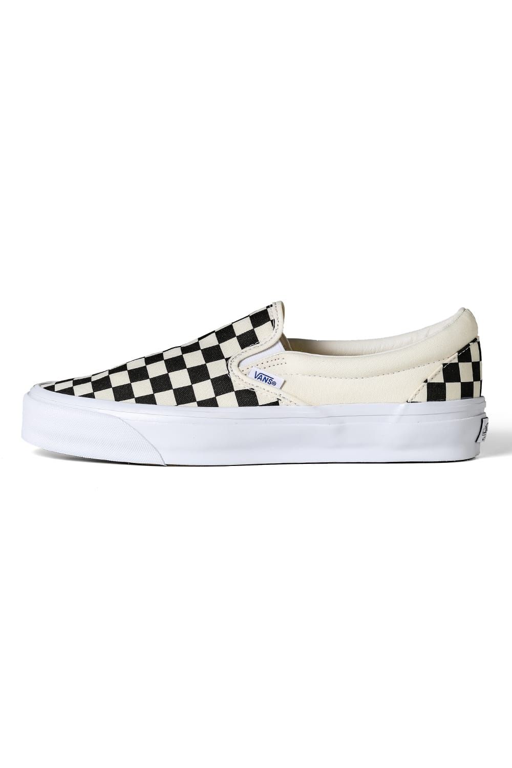 ヴァンズ VANS Slip-On Reissue 98,LX CHECKERBOARD BLACK/OFF WHITE