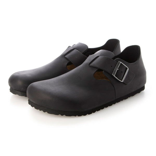 BIRKENSTOCK London Natural Leather Oiled [Narrow Width] Unisex