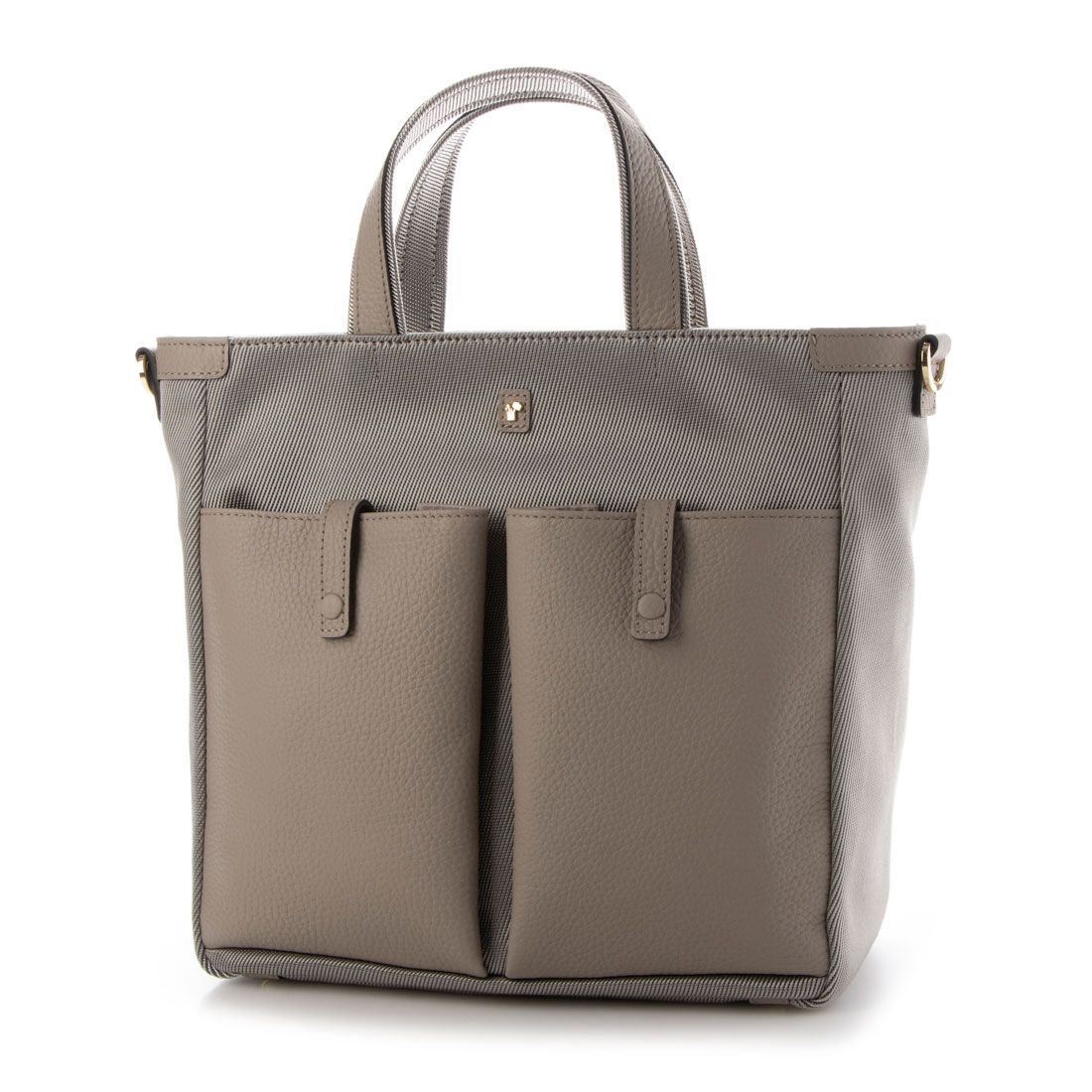 ペレボルサ PELLE BORSA トートバッグ,グレージュ