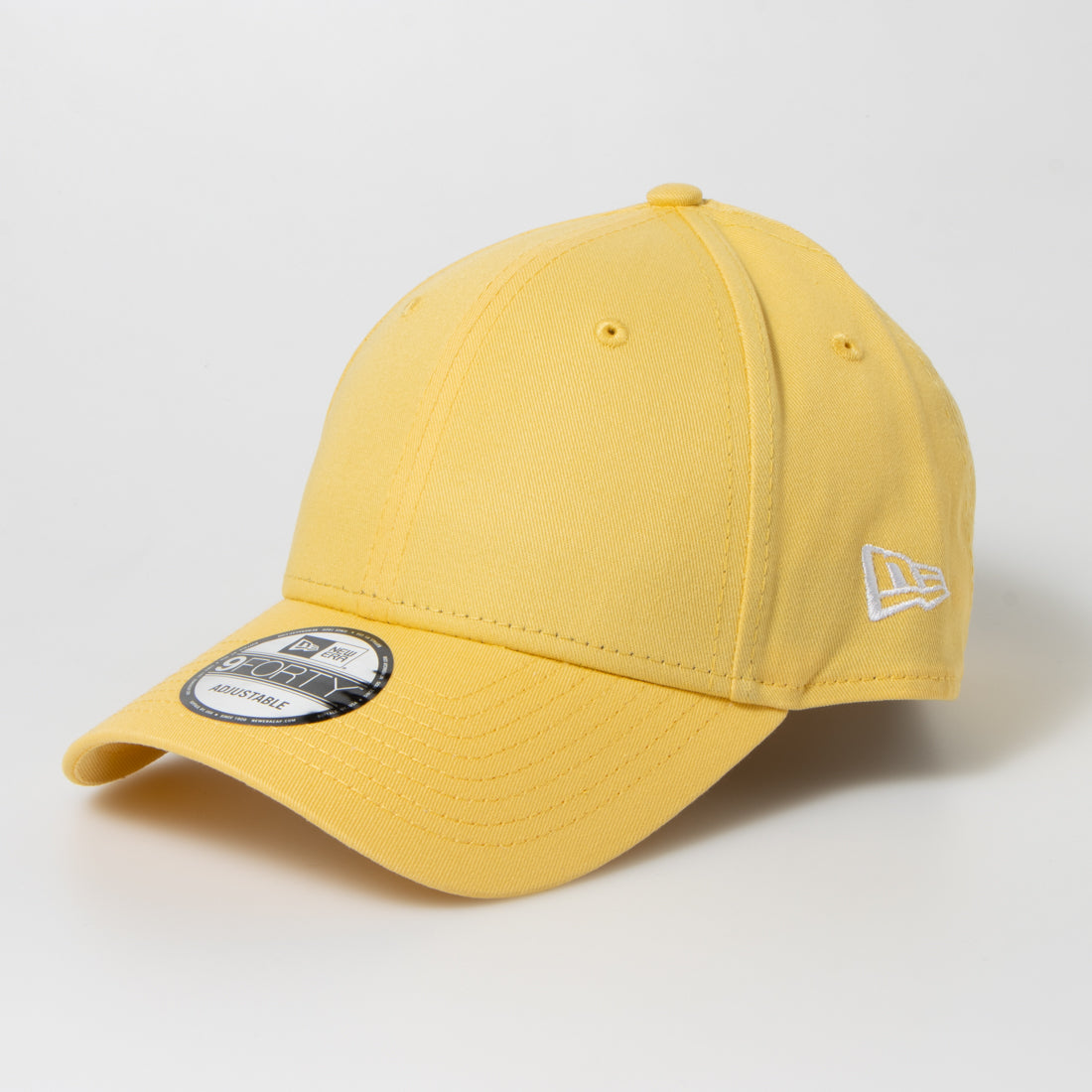 ニューエラ NEW ERA Newera キャップ 無地 プレーン サイドロゴ 野球チーム 940 ナインフォーティ 野球帽 帽子 シンプル メンズ レディース NEWERA 9FORTY PLAIN CAP （イエロー） イエロー