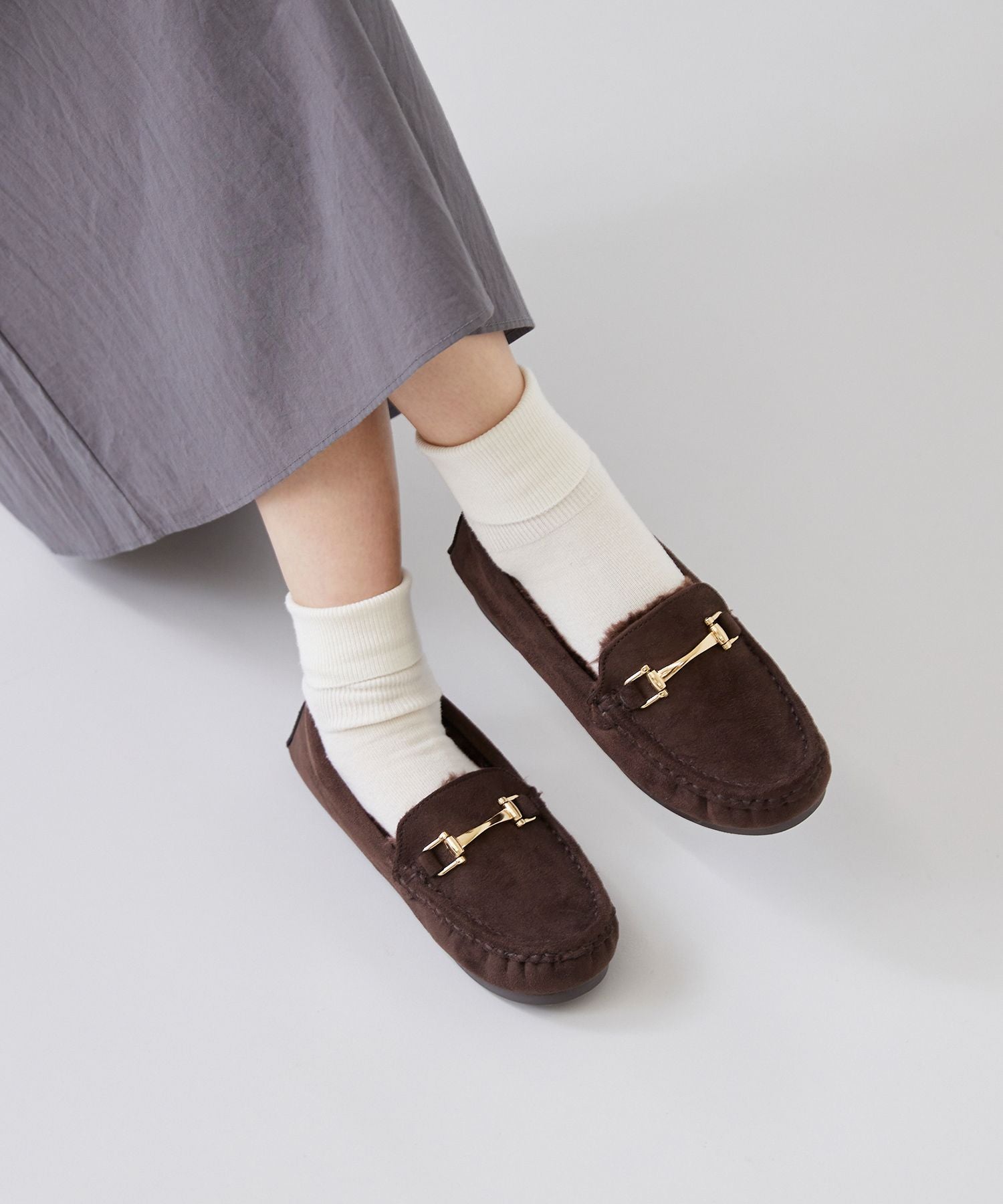 モーイモーイ mooimooi 撥水 ビットモカシン