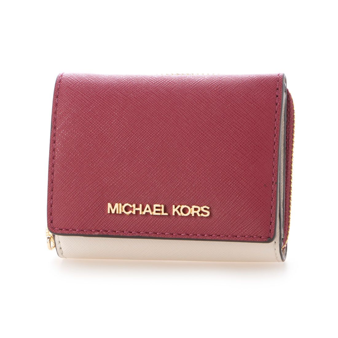 マイケルコース MICHAEL KORS 三つ折り財布,ピンク系