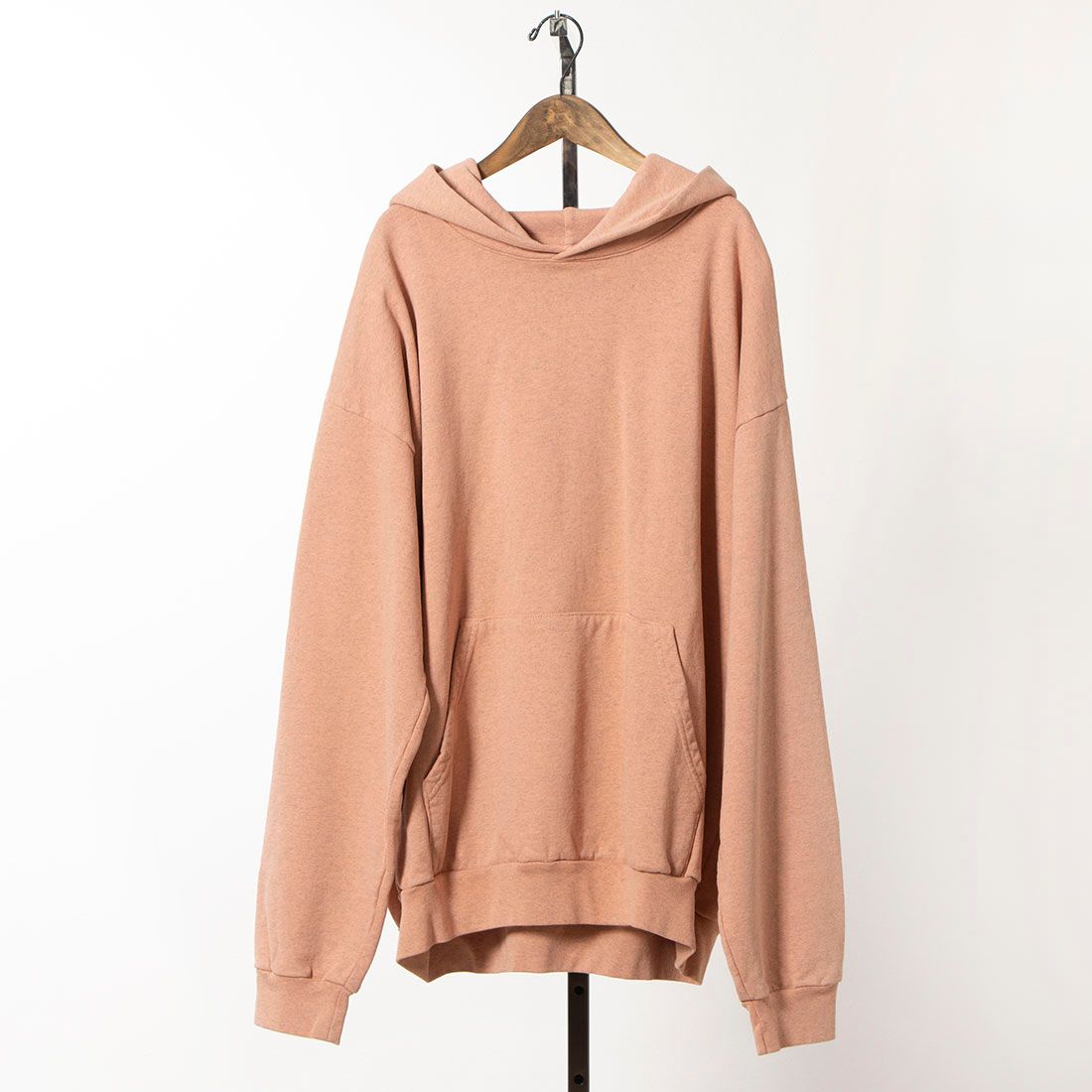 ロサンゼルスアパレル LOS ANGELES APPAREL GARMENT DYE 14OZ. HEAVY FLEECE HOODED PULLOVER SWEATSHIRT