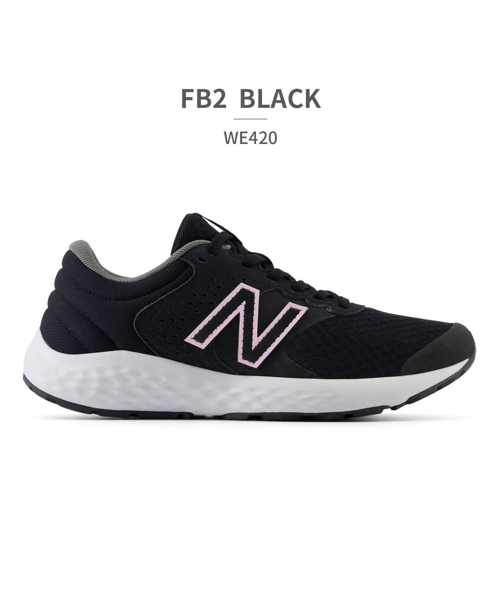 ニューバランス New Balance レディース スニーカー コンフォート ランニング WE420,ブラック