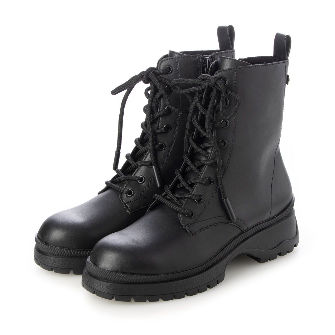 【23AW】Auriga/アウリガトラックソールレースアップブーツ,BLK
