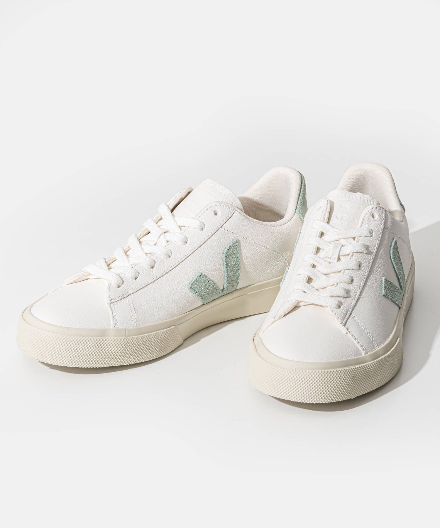 ヴェジャ VEJA スニーカー CAMPO メンズ レディース Classics,エクストラホワイト×抹茶