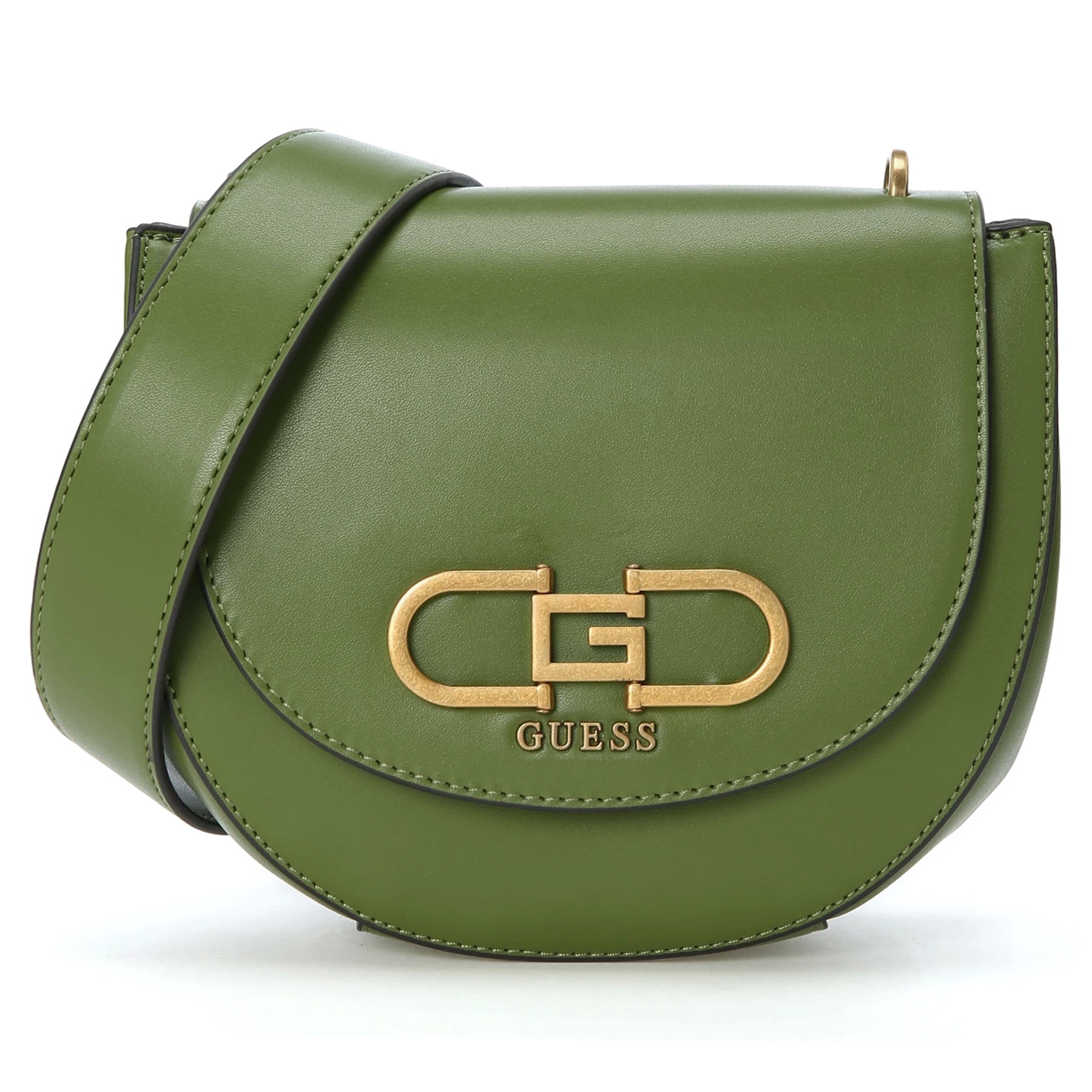 ゲス GUESS FLEET Mini Saddle Crossbody （BOT） クロスボディバッグ レディース BOT