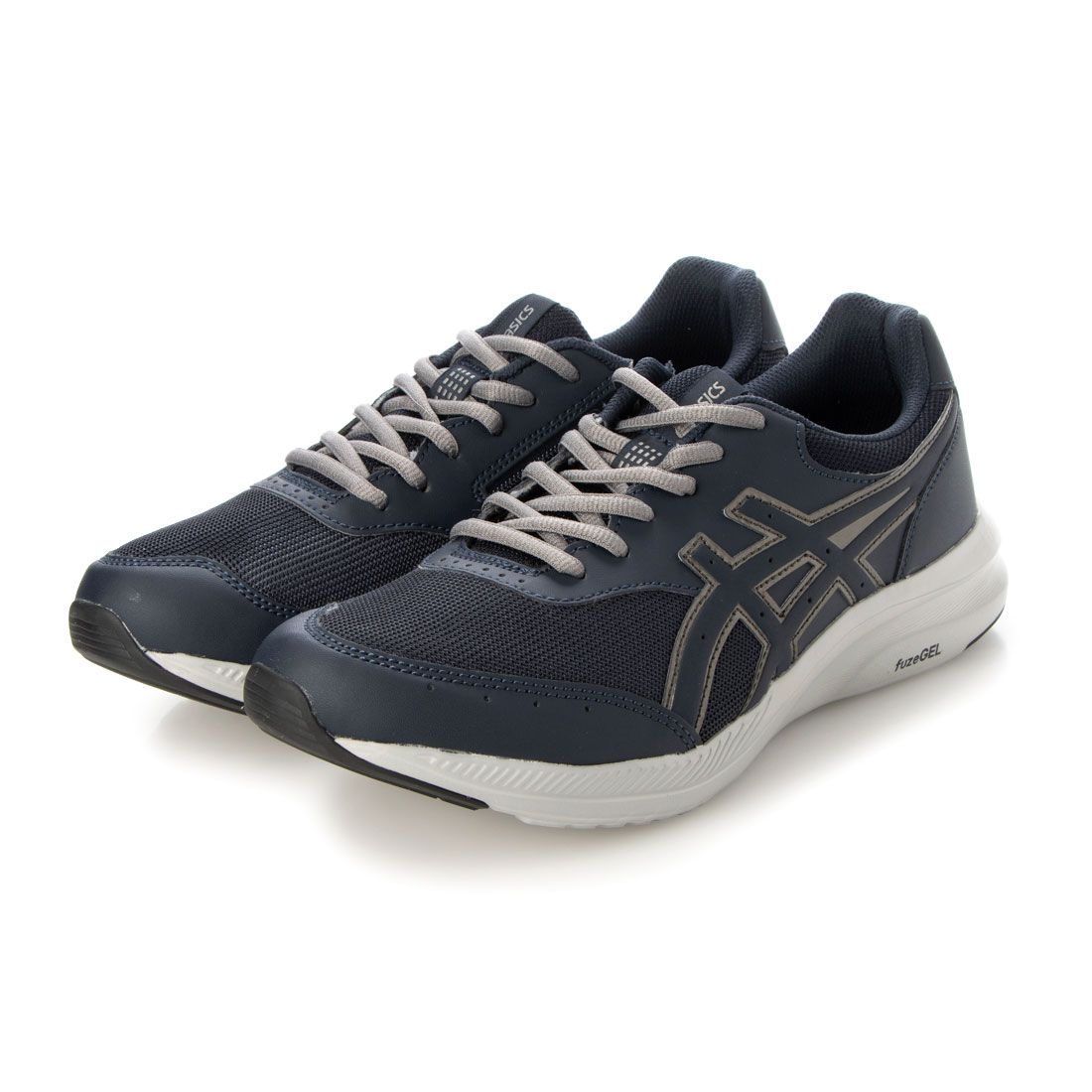 アシックス ウォーキング ASICS WALKING  ゲルファンウォーカー M042 4E相当,ネイビーブルー