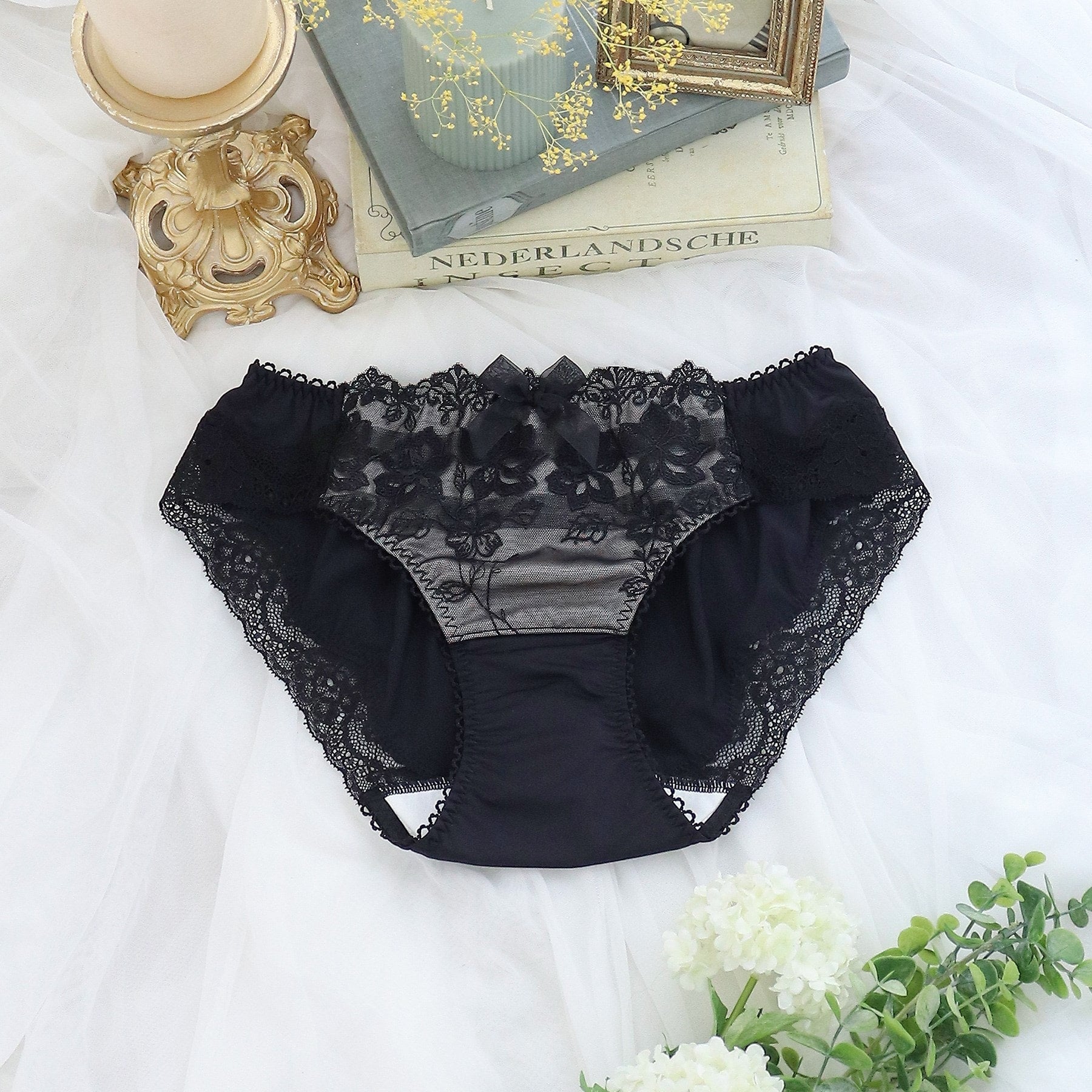 リサマリ Risa Magli シェイラ サニタリーショーツ 【返品不可商品】 （ブラック(019)） ブラック(019)