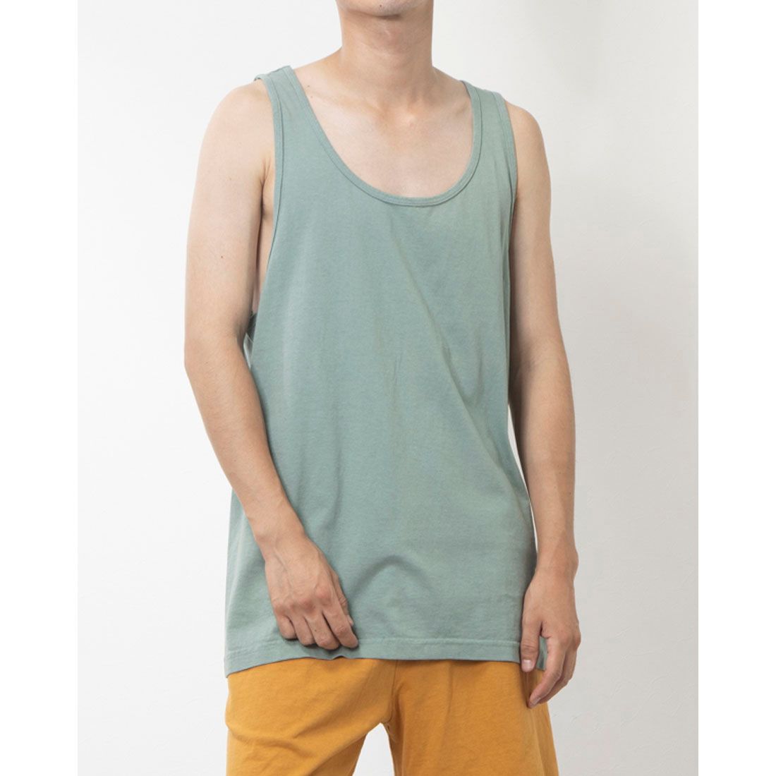 ロサンゼルスアパレル LOS ANGELES APPAREL CLASSIC TANK TOP,AT/GREEN