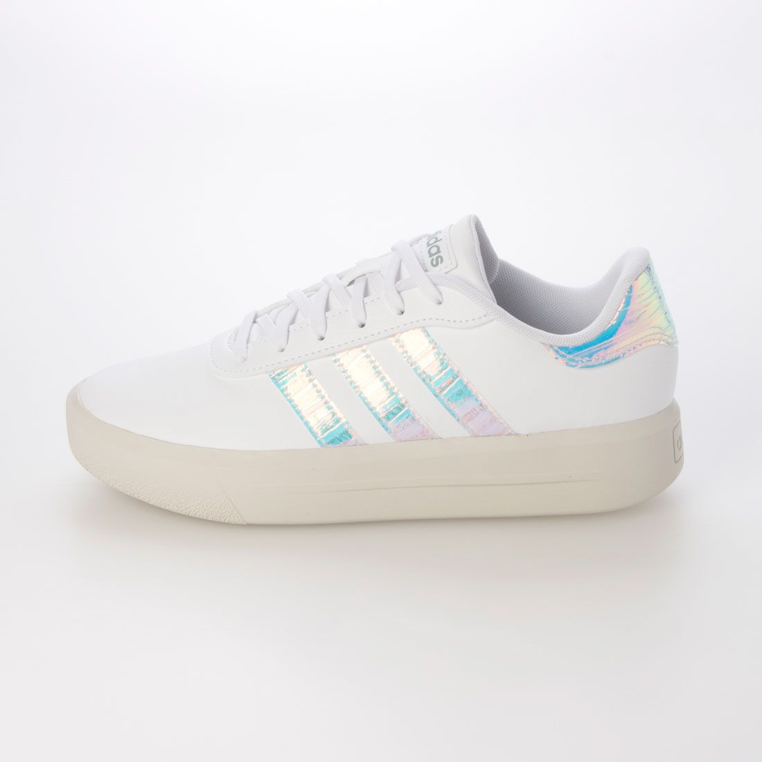 アディダス adidas レディース スニーカー 厚底 COURT PLATFORM