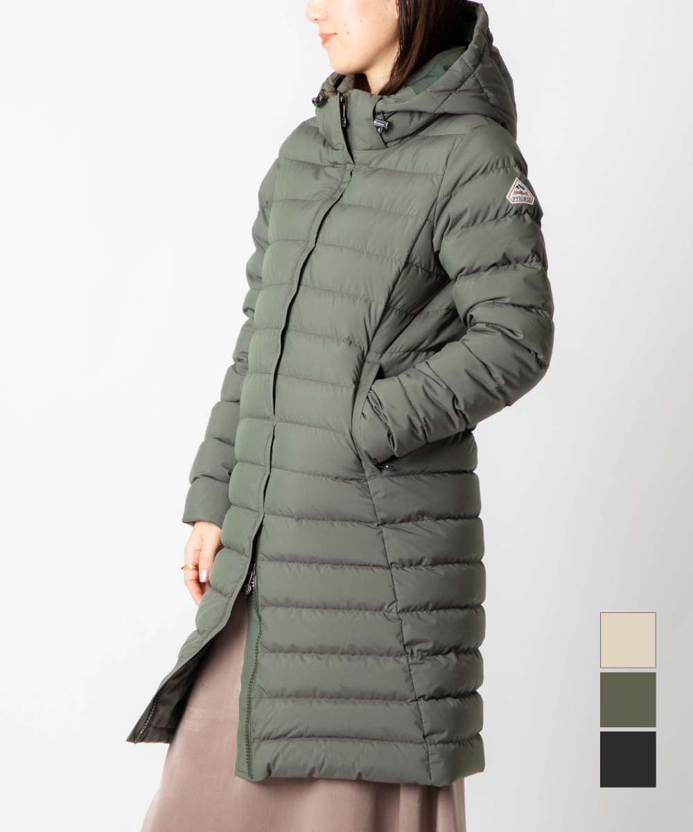 ピレネックス PYRENEX SPOUTNIC 2 SOFT COAT レディース ダウンコート HWS006 ダウンジャケット アウター スプートニック ダウン コート ビジネス アウトドア ロング丈 カジュアル