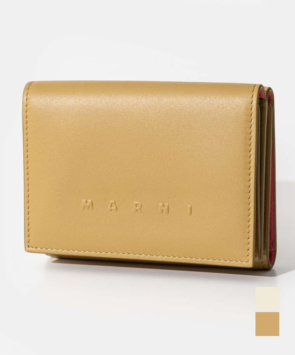 マルニ MARNI PFMO0105Q0 P5298 三つ折り財布 TRIFOLD レディース 財布 ミニ財布 小銭入れ トリフォールド