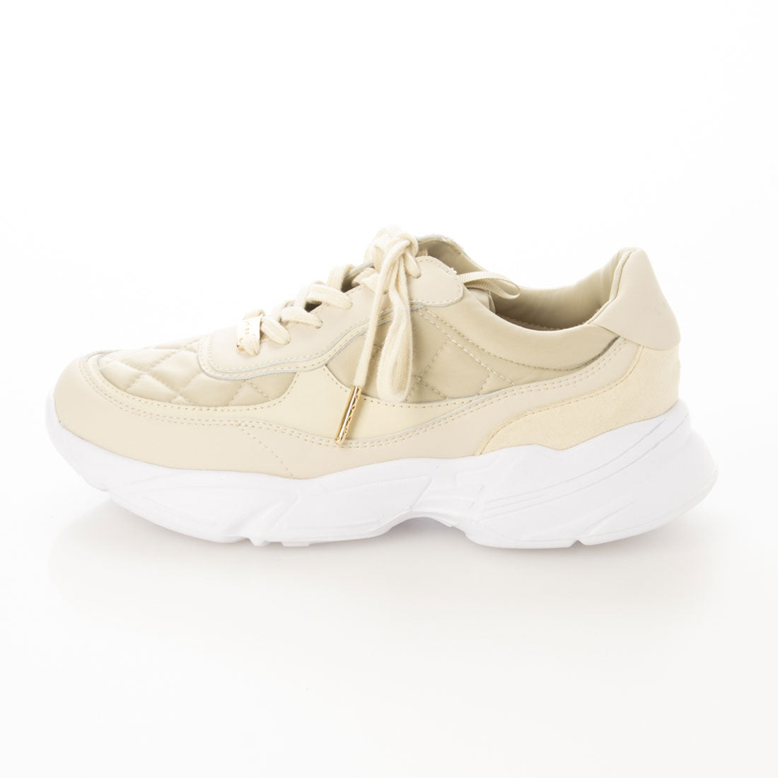 Aquila /アークイラ（Beige）キルティングボリュームスニーカー BEG