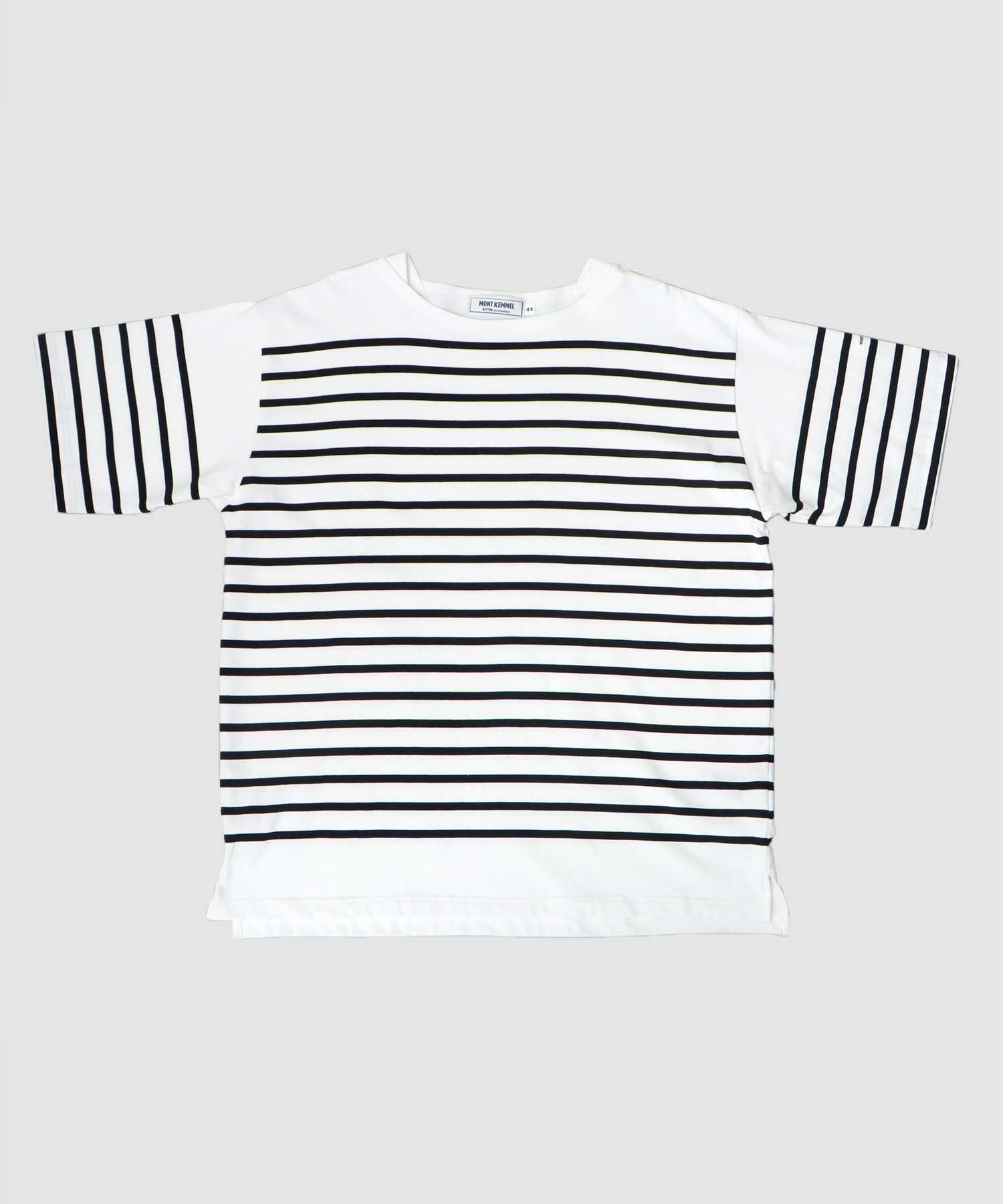 モン ケメル MONT KEMMEL モンケメル バスクシャツ ボーダー オーバーサイズ 半袖tシャツ