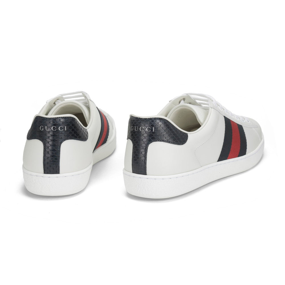 グッチ GUCCI スニーカー メンズ エース シューズ 386750-02JR0 ラグジュアリー ブランド 大きいサイズ （ホワイト） ホワイト