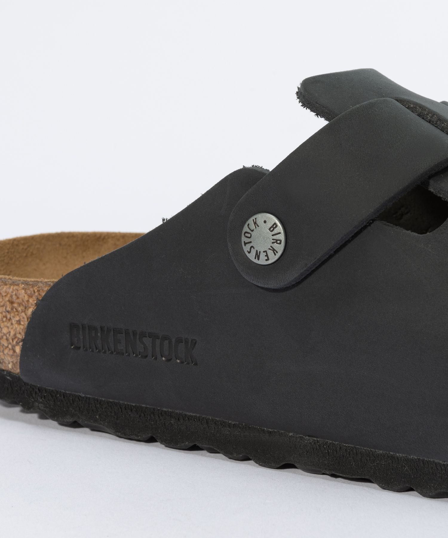 BIRKENSTOCK 波士頓塗油皮革男式女式 860131 59461 960811 涼鞋鞋軟鞋墊常規版型