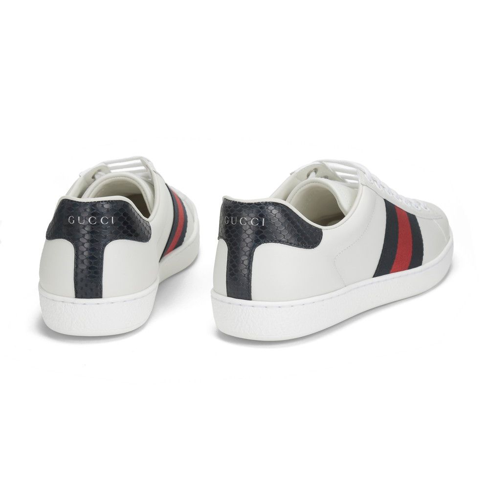 グッチ GUCCI スニーカー メンズ エース シューズ 386750-02JR0 ラグジュアリー ブランド 大きいサイズ