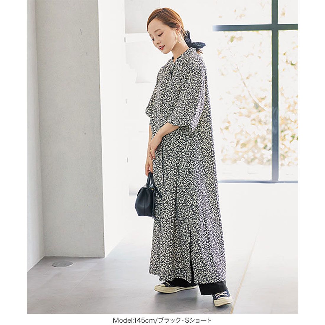 コウベレタス KOBE LETTUCE [ 田中亜希子さんコラボ ] ジャージーワイドパンツ【ロング丈】 [M3363]