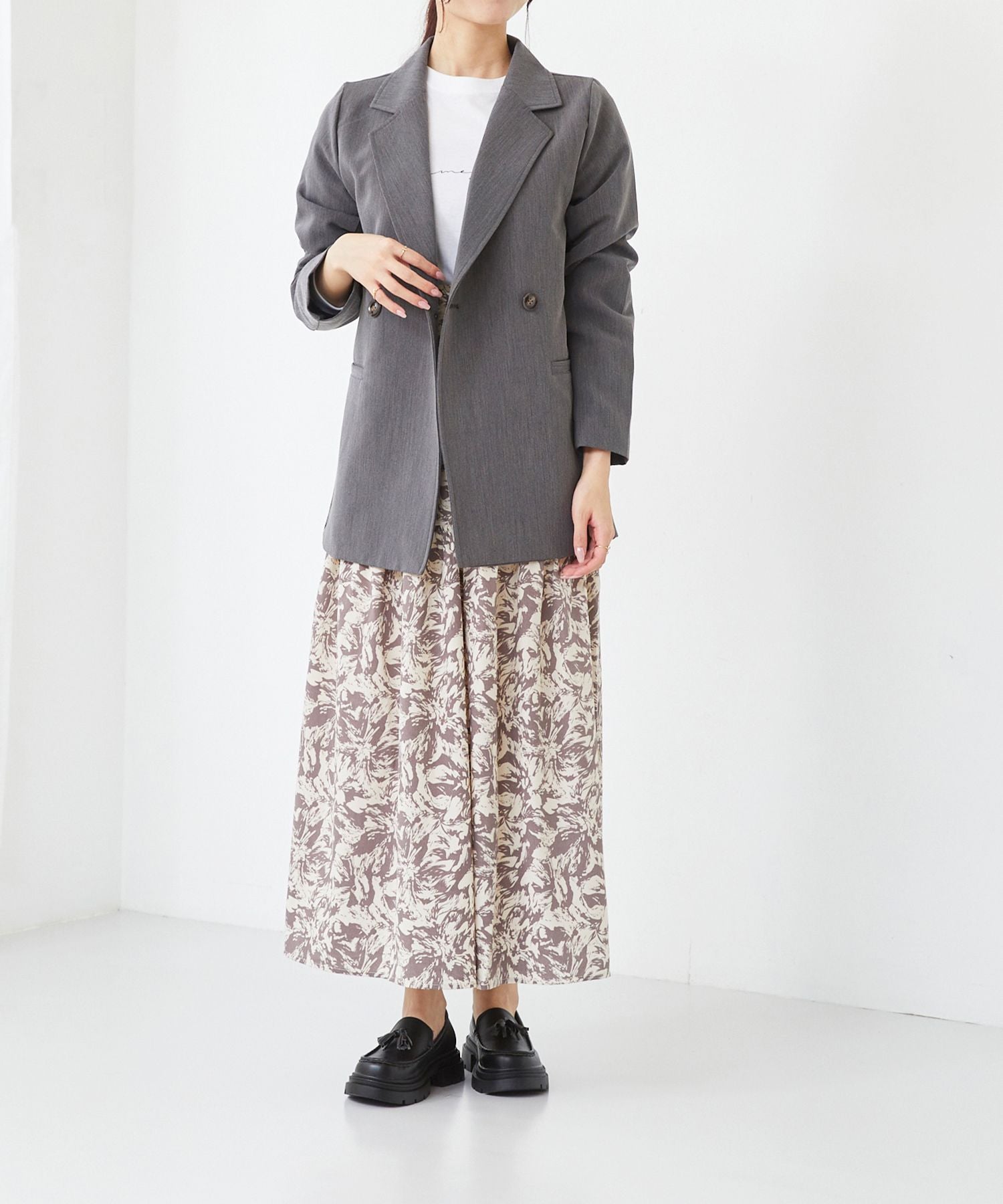 メヌエ Menue 厚底 トラックソール ローファー