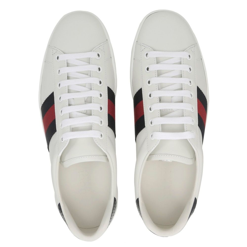 グッチ GUCCI スニーカー メンズ エース シューズ 386750-02JR0 ラグジュアリー ブランド 大きいサイズ