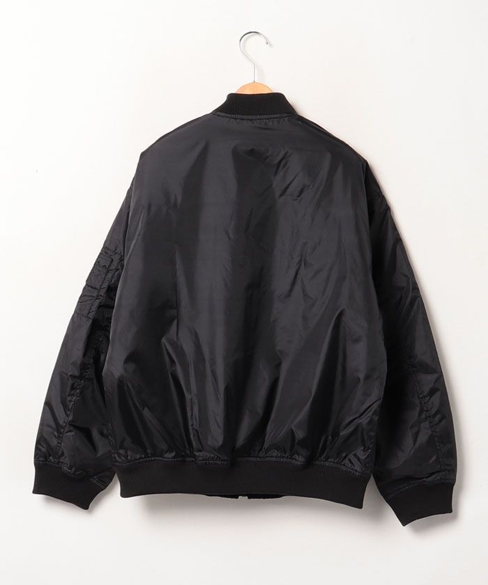Marukawa MA-1 Mid-Weight Big Silhouette Military Flight Jacket Nylon Jacket