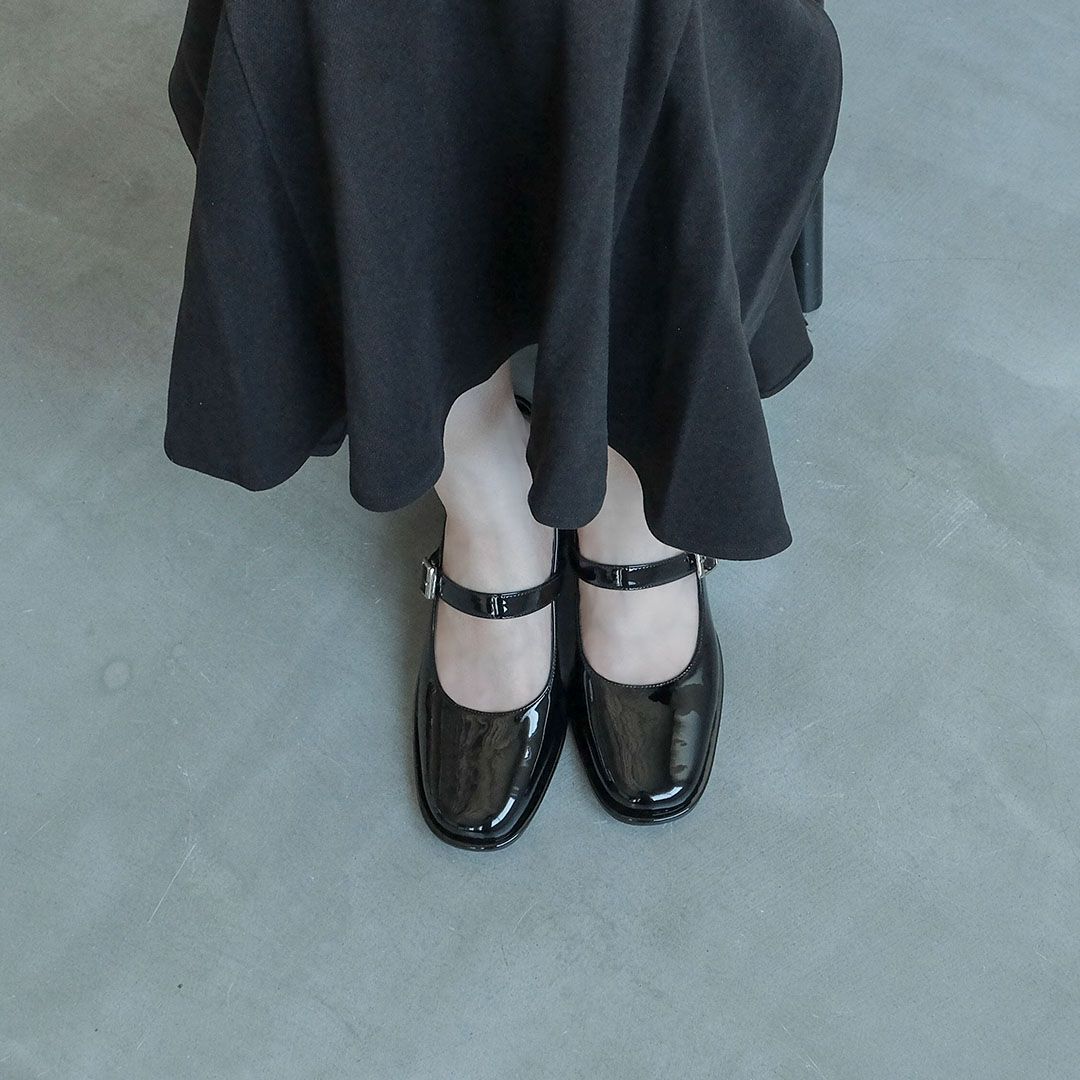 ノイエ ザ マーケット NEUE THE MARKET ストラップチャンキーヒールパンプス/TM22072