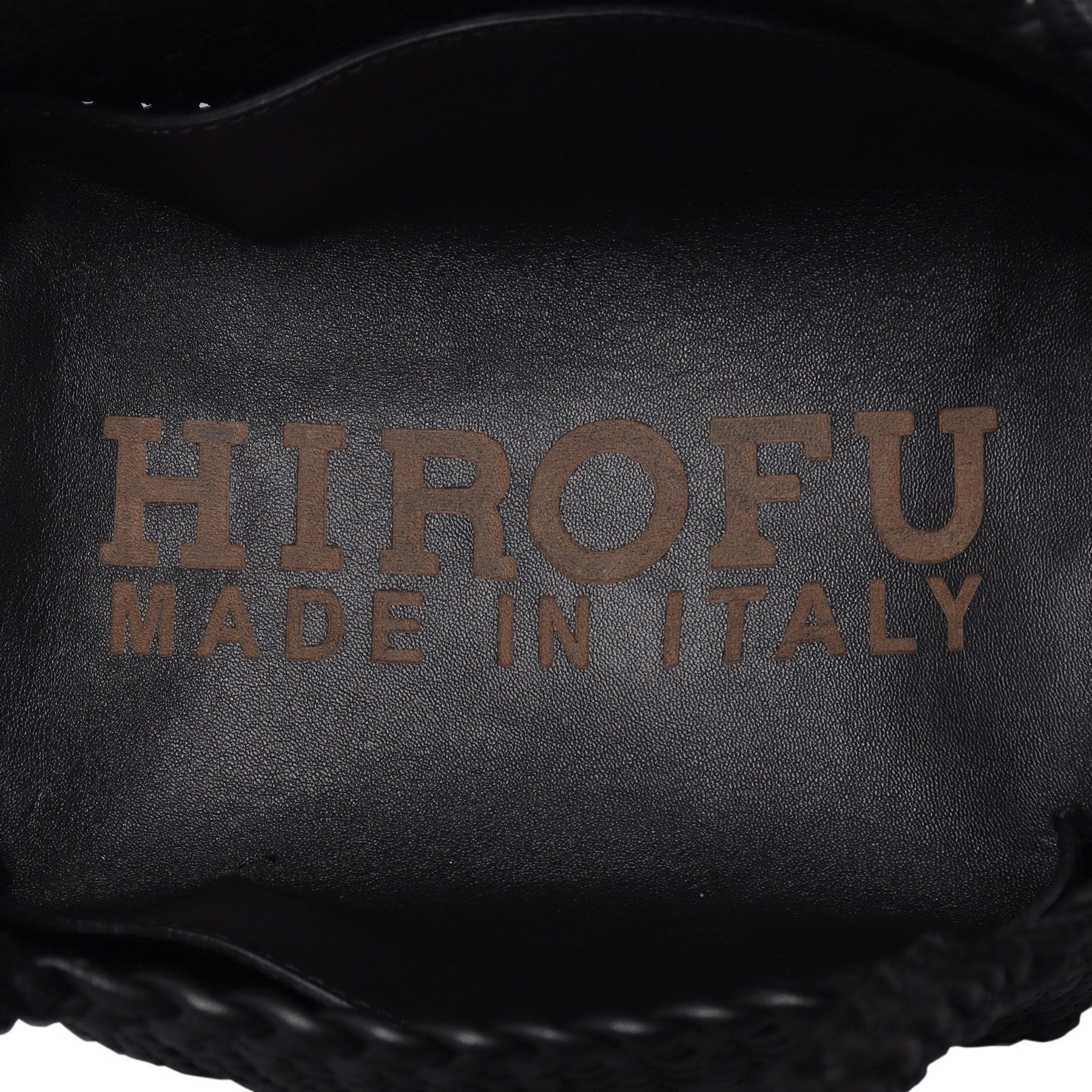 ヒロフ HIROFU 【ブレッツァナッパレース】レザーメッシュトートバッグ S 本革